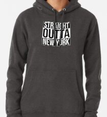 Sudadera con capucha Straight Outta Nueva York