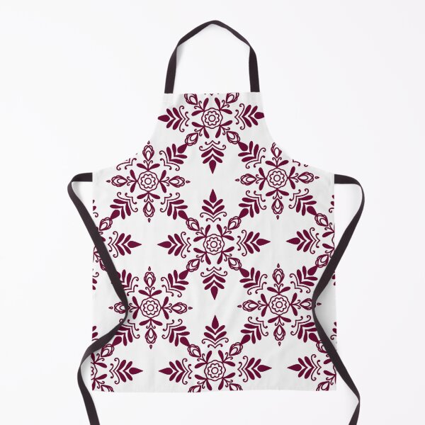 Item preview, Sketchy Flower Mandala Bohemian Folklore Vibes Repetitive Seamless Pattern designed and sold by marie-inks.