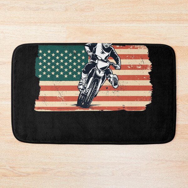 Item preview, Motocross USA Flag for 4th of July and Supercross designed and sold by starider.