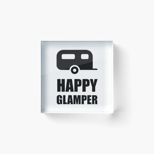 Item preview, Happy Glamper Camper designed and sold by TheBestStore.
