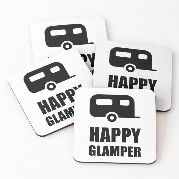 Item preview, Happy Glamper Camper designed and sold by TheBestStore.