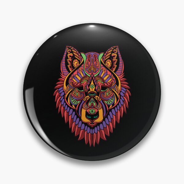 Item preview, Mandala Wolf designed and sold by patternprint1.