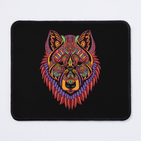Item preview, Mandala Wolf designed and sold by patternprint1.