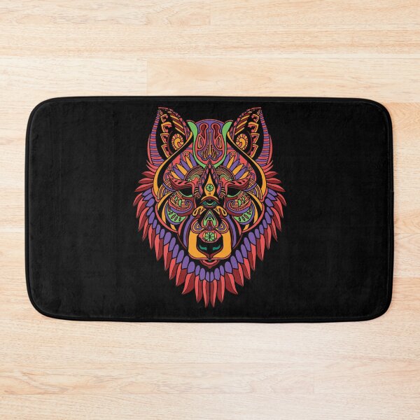 Item preview, Mandala Wolf designed and sold by patternprint1.
