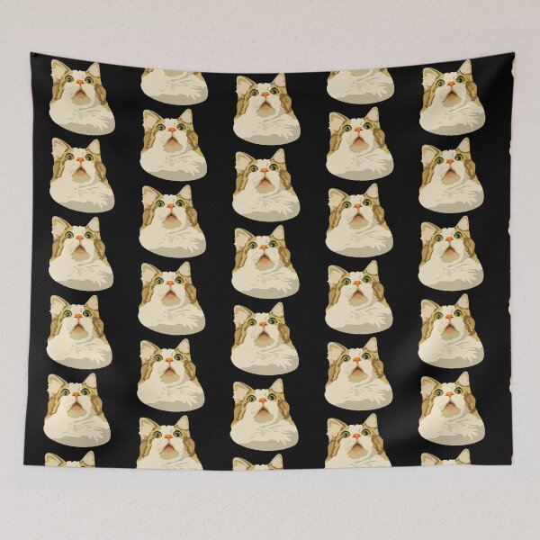 Item preview, Surprised Cat Meme, Cursed Cat Images designed and sold by printify.