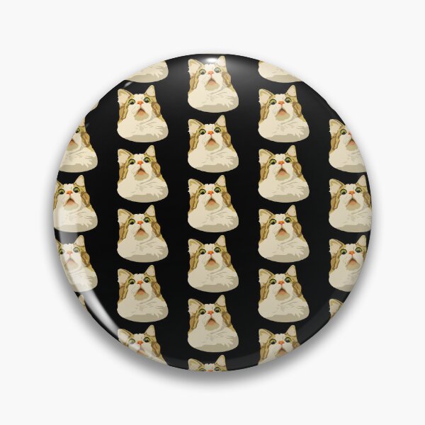 Item preview, Surprised Cat Meme, Cursed Cat Images designed and sold by printify.