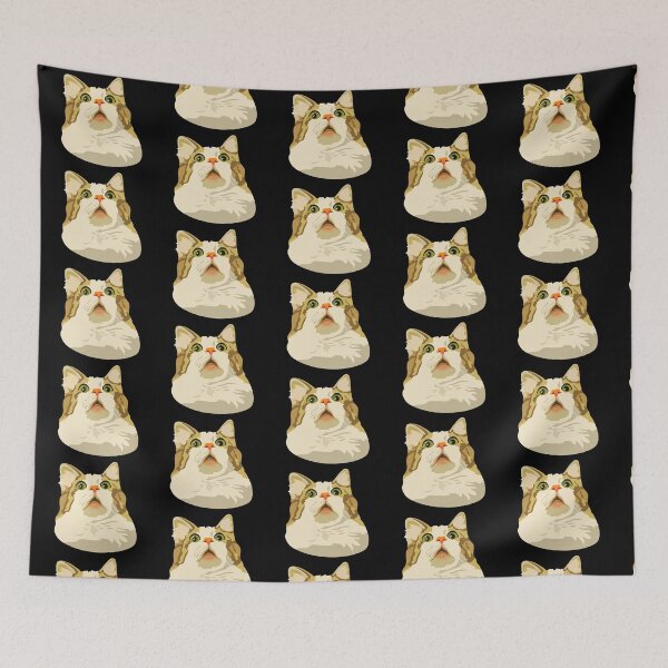 Item preview, Surprised Cat Meme, Cursed Cat Images designed and sold by printify.
