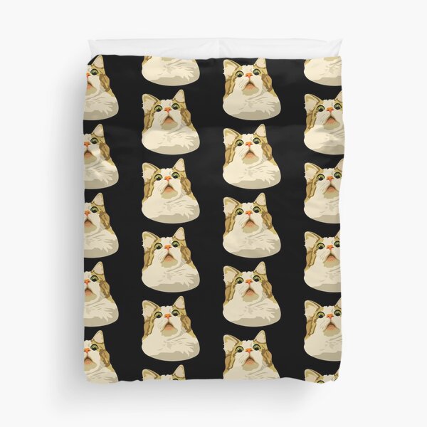 Scared Cats Duvet Covers for Sale