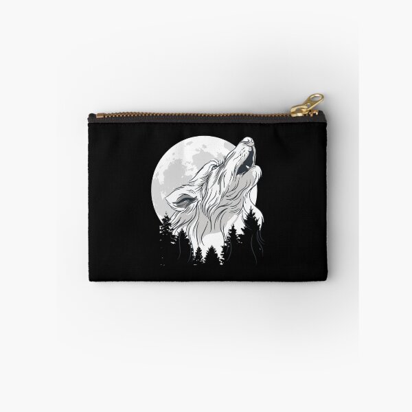 Item preview, Howling Wolf Under The Moon designed and sold by patternprint1.