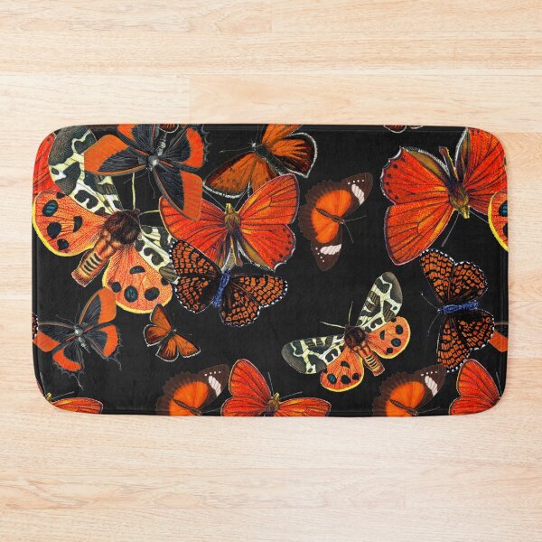 Item preview, Swarm of Orange Butterflies Repetitive Seamless Pattern designed and sold by marie-inks.