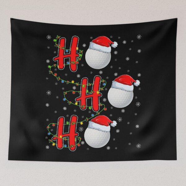 Item preview, Golf Lighting Xmas Santa Ho Ho Ho Golf Christmas designed and sold by IsraelCastro.