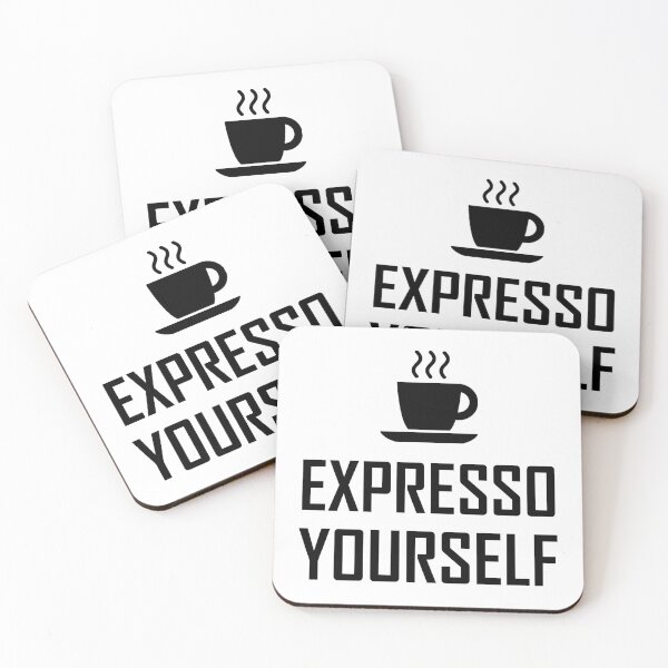 Item preview, Express Yourself Espresso Coffee Drinker designed and sold by TheBestStore.