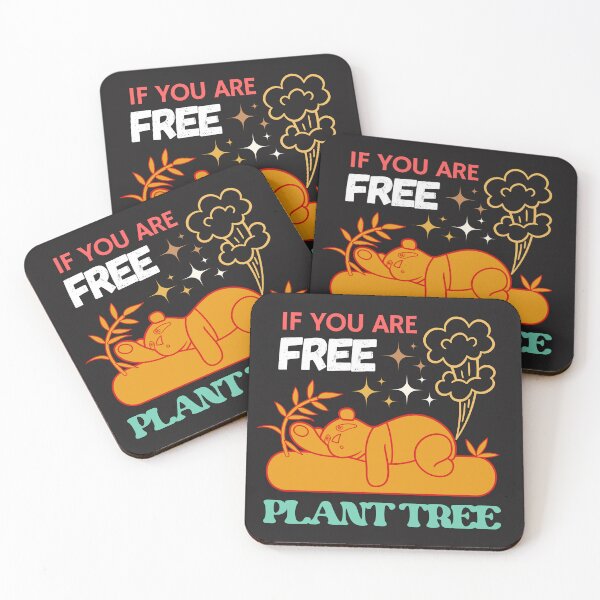 Item preview, If you are free plant tree funny sleeping panda, Save the earth, Make earth green, save the planet, save water, save soil designed and sold by dsignstore911.