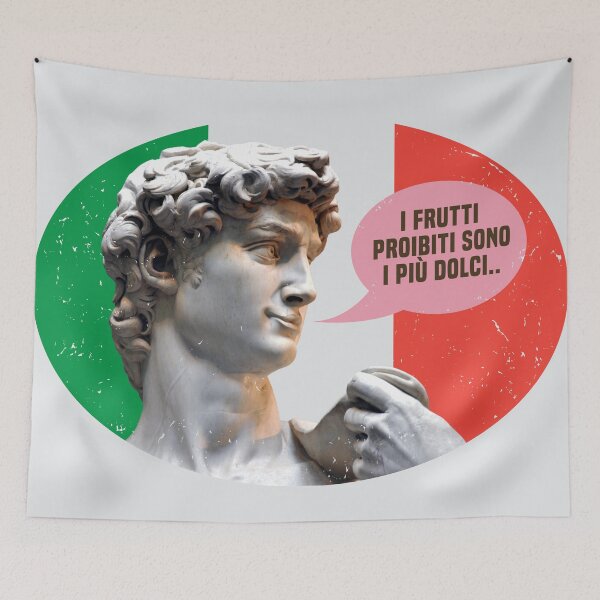 Item preview, David - I frutti proibiti sono i più dolci - Forbidden fruit is the sweetest designed and sold by studio838.