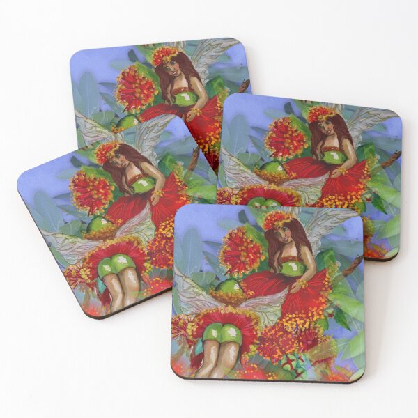 Item preview, Pohutukawa Fairies  designed and sold by Faerieglen.