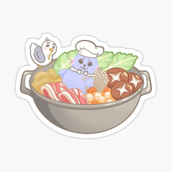 Seal Shabu Shabu Sticker