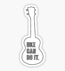 Ukulele Sticker