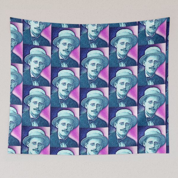 Item preview, James Joyce Artwork | James Joyce Portrait | James Joyce Wall Art  designed and sold by Suyogsonar25.