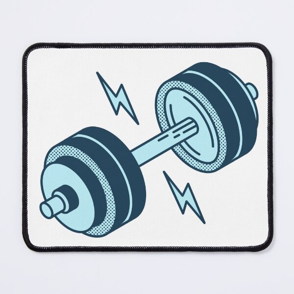 Item preview, Barbell Lightning designed and sold by vvventanilla.