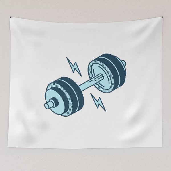 Item preview, Barbell Lightning designed and sold by vvventanilla.