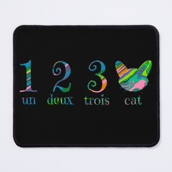 Item preview, Un Deux Trois Cat Tie Dye designed and sold by PetSafari.