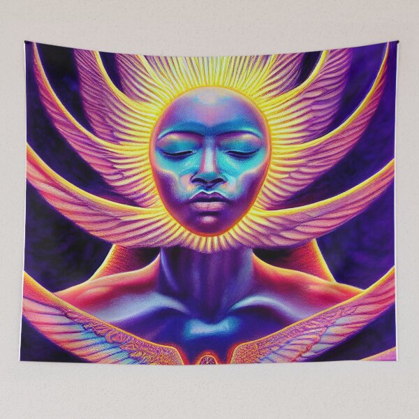 Artikelvorschau, Psychedelischer Seraphim-Engel entworfen und verkauft von Definitelycole.