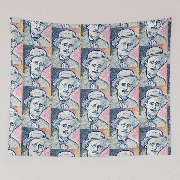 Item preview, James Joyce Artwork | James Joyce Portrait | James Joyce Wall Art  designed and sold by Suyogsonar25.
