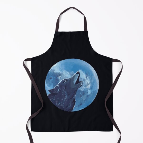 Item preview, Howling Wolf Under The Moon designed and sold by patternprint1.