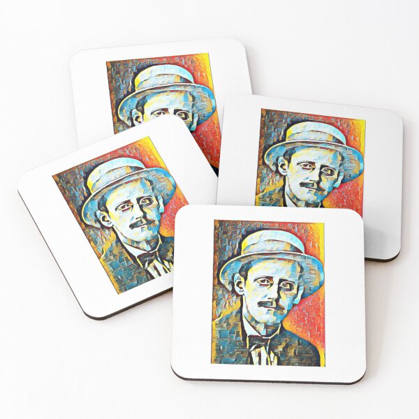Item preview, James Joyce Artwork | James Joyce Portrait | James Joyce Wall Art  designed and sold by Suyogsonar25.