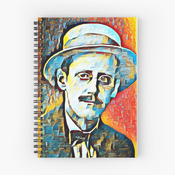 Aperçu de l'œuvre Oeuvre de James Joyce | Portrait de James Joyce | Art mural James Joyce créée et vendue par Suyogsonar25.