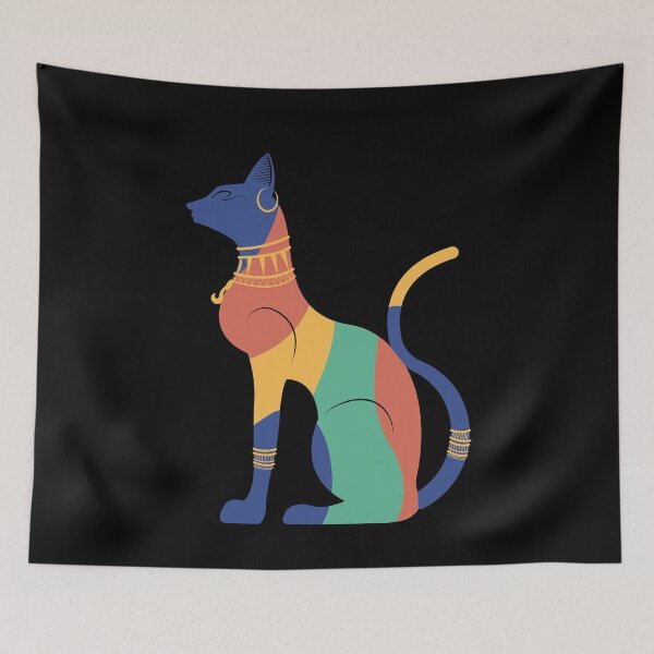 Item preview, Bastet Egyptian Cat Egypt Pyramid designed and sold by MooonTees.