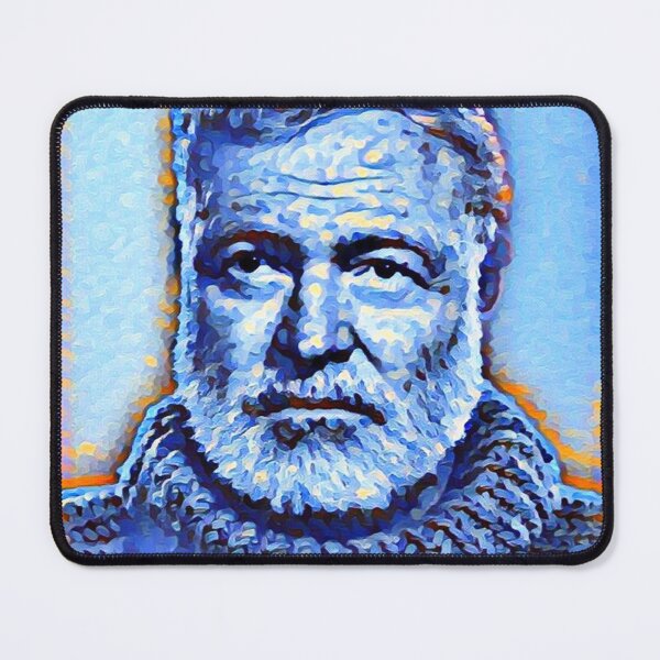 Item preview, Ernest Hemingway Artwork | Ernest Hemingway Portrait | Ernest Hemingway Wall Art  designed and sold by Suyogsonar25.