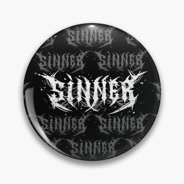 Item preview, SINNER  black / death metal Brutal font designed and sold by lillyrise.