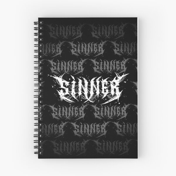 Item preview, SINNER black / death metal Brutal fuente designed and sold by lillyrise.