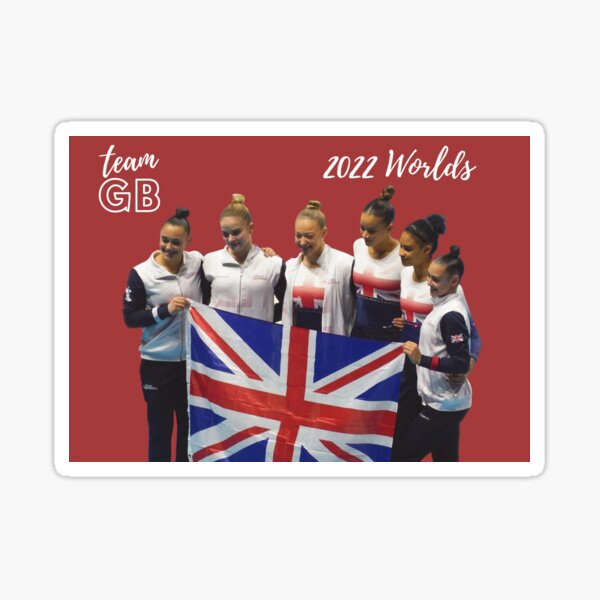 team-gb-women-s-gymnastics-2022-worlds-sticker-for-sale-by