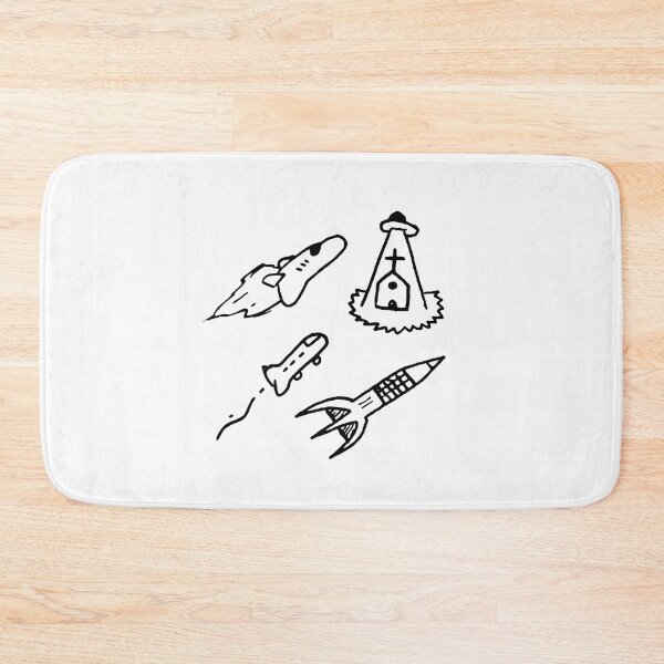 Item preview, Spaceship and Ufo Doodle Collection designed and sold by vandervisuals.