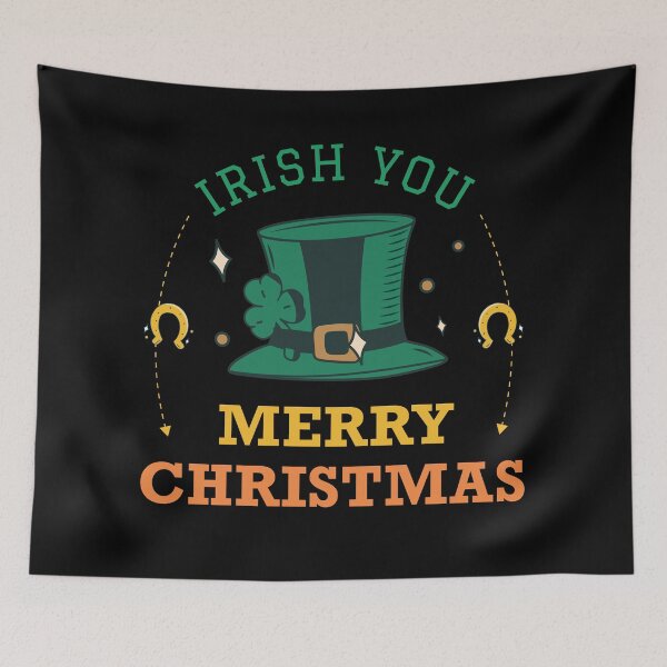 Item preview, Irish You A Merry Christmas designed and sold by artado.