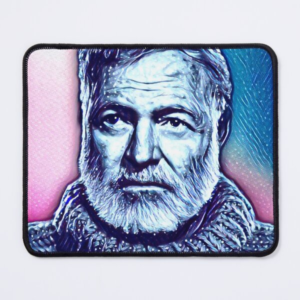 Item preview, Ernest Hemingway Artwork | Ernest Hemingway Portrait | Ernest Hemingway Wall Art designed and sold by Suyogsonar25.