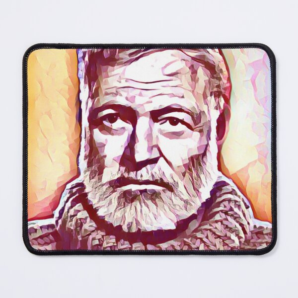 Item preview, Ernest Hemingway Artwork | Ernest Hemingway Portrait | Ernest Hemingway Wall Art  designed and sold by Suyogsonar25.