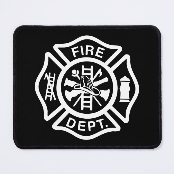 Item preview, Firefighter Maltese Cross Logo designed and sold by DesireeNeves.