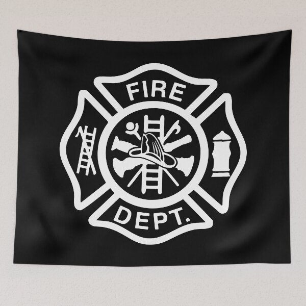 Item preview, Firefighter Maltese Cross Logo designed and sold by DesireeNeves.