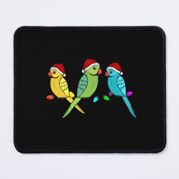 Item preview, Rose-Ringed Parakeet Bird Christmas Ringneck Parakeet designed and sold by DSWShirts.