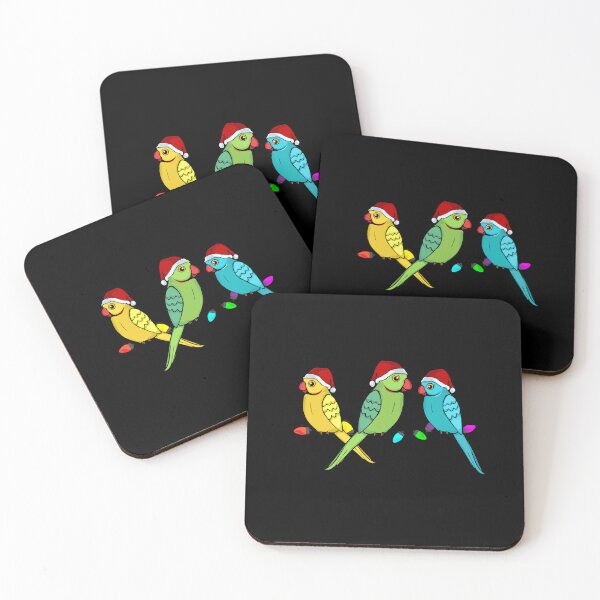 Item preview, Rose-Ringed Parakeet Bird Christmas Ringneck Parakeet designed and sold by DSWShirts.