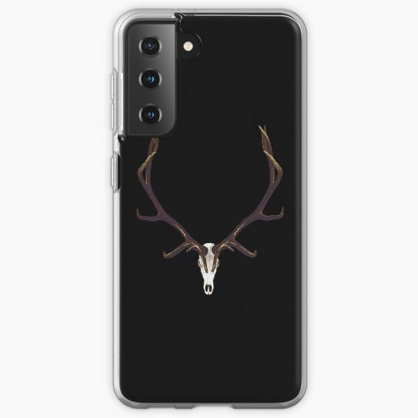 Bull elk skull European mount Samsung Galaxy Soft Case