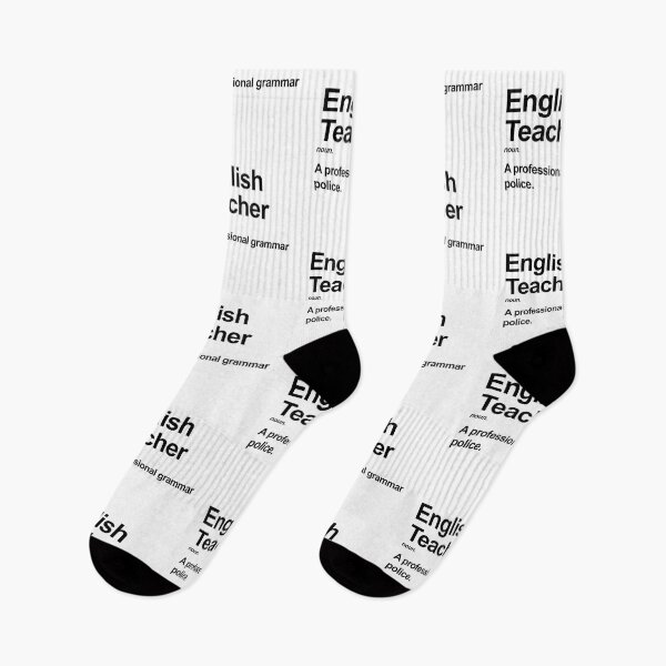 Item preview, Funny English Teacher Definition English Teacher Humor designed and sold by allysmar.