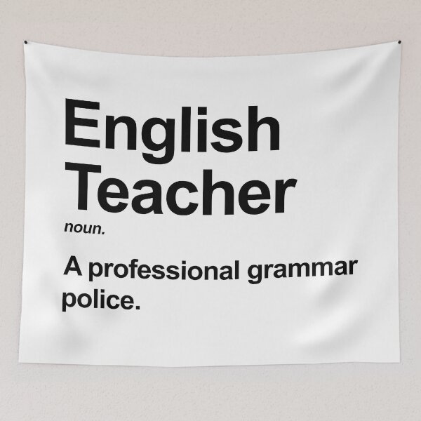Item preview, Funny English Teacher Definition English Teacher Humor designed and sold by allysmar.