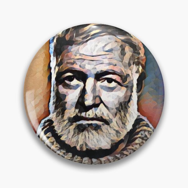 Item preview, Ernest Hemingway Artwork | Ernest Hemingway Portrait | Ernest Hemingway Wall Art  designed and sold by Suyogsonar25.