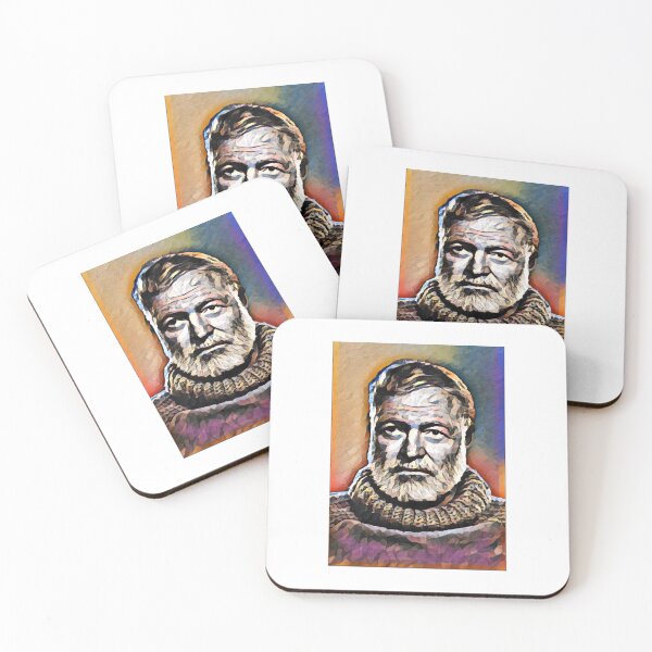 Item preview, Ernest Hemingway Artwork | Ernest Hemingway Portrait | Ernest Hemingway Wall Art  designed and sold by Suyogsonar25.