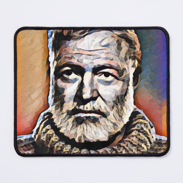 Item preview, Ernest Hemingway Artwork | Ernest Hemingway Portrait | Ernest Hemingway Wall Art designed and sold by Suyogsonar25.