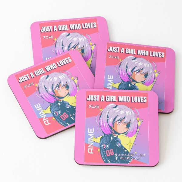 Item preview, Just a girl who loves anime designed and sold by BlascoShop.
